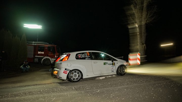 Michta i Marczyk najszybsi na otwarcie Rajdu Ziemi Sanockiej